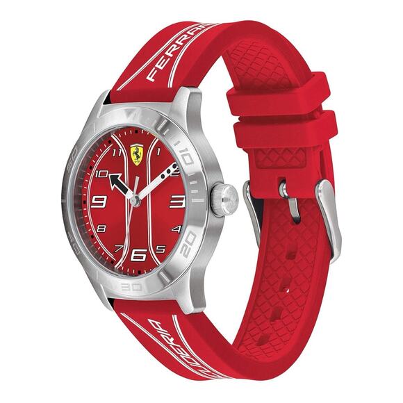 Ferrari Boys Academy Stainless Steel Watch Scuderia 34mm Style Luxury Designer - Picture 2 of 10